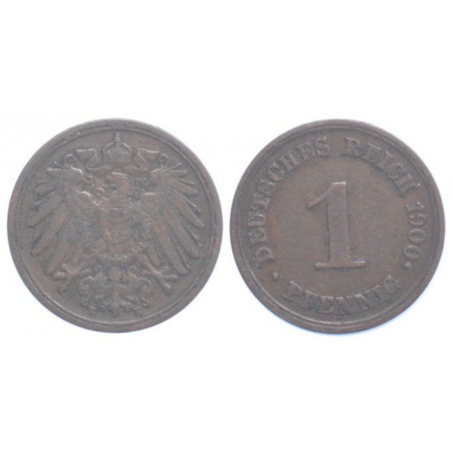 Germania Impero Pfennig 1900 (E)