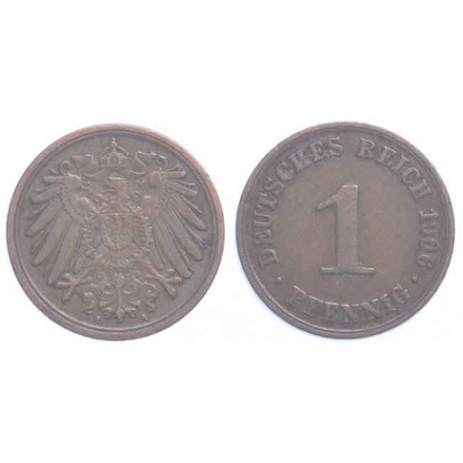 Germania Impero Pfennig 1906 (A)