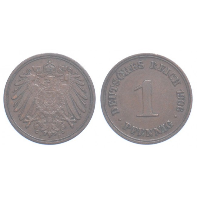 Germania Impero Pfennig 1906 (D)
