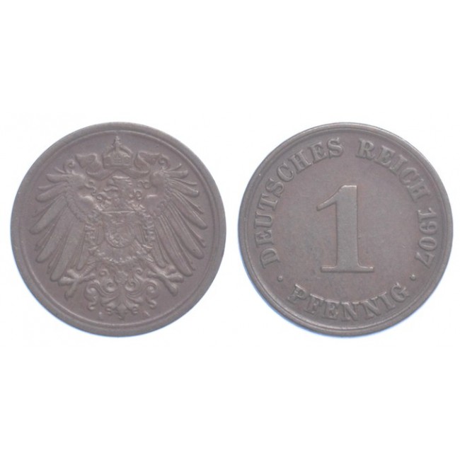 Germania Impero Pfennig 1907 (A)