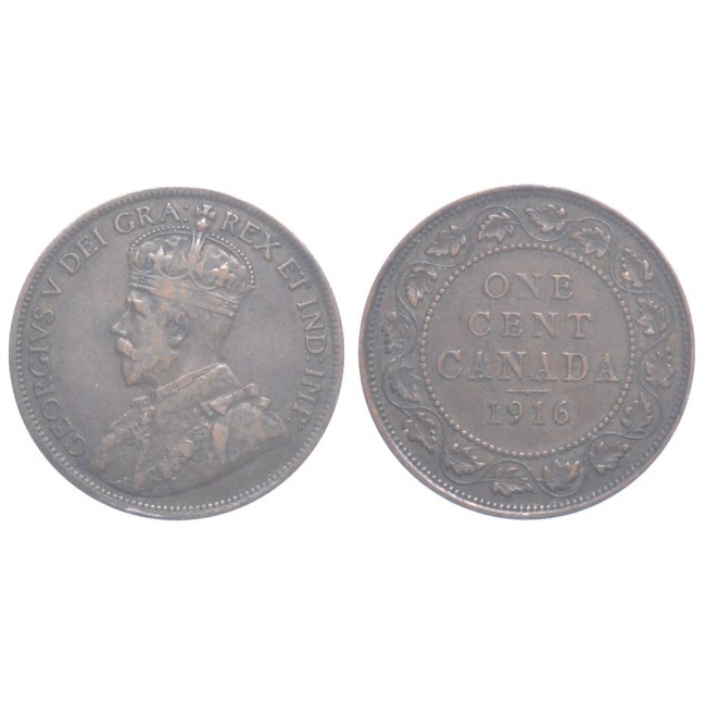 Gran Bretagna 1 Cent 1916