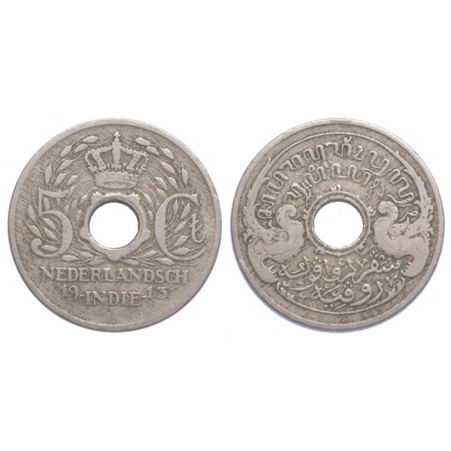 Indie orientali olandesi 5 Cents 1913