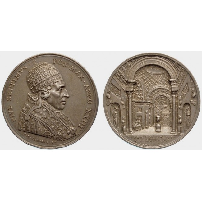 Pio VII (1800-1823) Anno XXIII 1822 Ampliamento del museo Vaticano