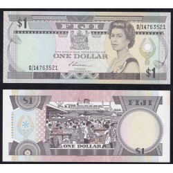 Fiji 1 Dollar 1987
