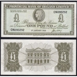 Irlanda del nord 1 Pound 1969