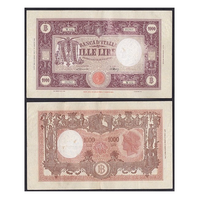 1.000 Lire 1946 Grande "M" (B.I.)