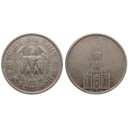 Germania Terzo Reich 5 Reichsmark 1935