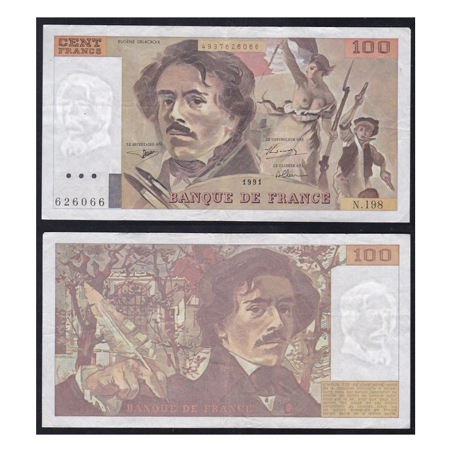 Francia 100 Francs 1991