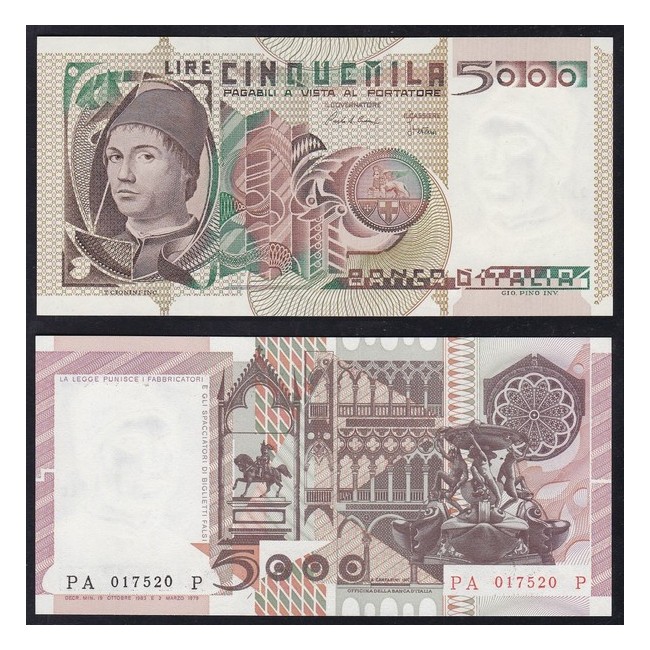 5.000 Lire 1983 Italia - Antonello da Messina