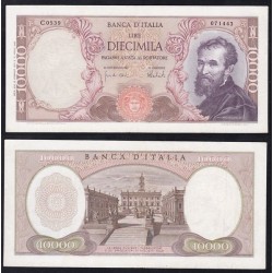 10.000 Lire 1973 Michelangelo Buonarroti