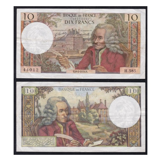 Francia 10 Francs 1970