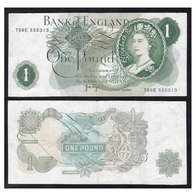 Gran Bretagna 1 Pound 1970-77