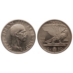 50 Centesimi 1936 XIV Impero