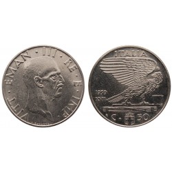 50 Centesimi 1939 XVII Impero