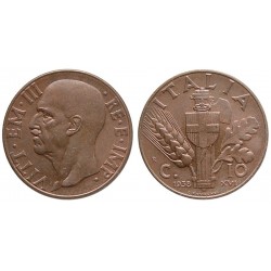 10 Centesimi 1938 XVI Impero
