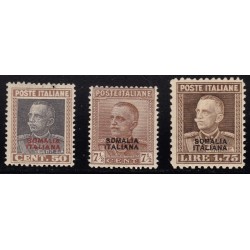 1928 Francobolli d'Italia del 1927-28, soprastampati