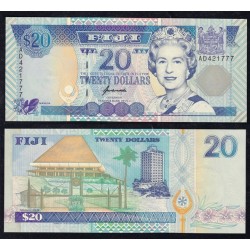 Fiji 20 Dollars 1996