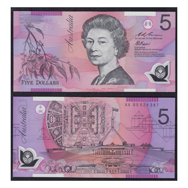Australia 5 Dollars 1995-96