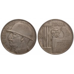 20 Lire 1928 A. VI Elmetto