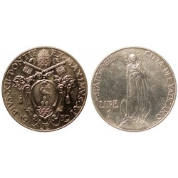 Pio XII (1939-1958) 1 Lira 1939 I