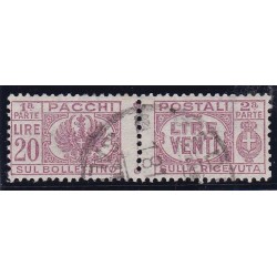 1946 Pacchi Postali tipo del 1927-32 (n.24-35) senza fasci al centro