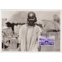 Eritrea 1936 - Giovane donna di Asmara