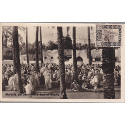 Libia 1932 - Suk el Giuma mercato del pesce