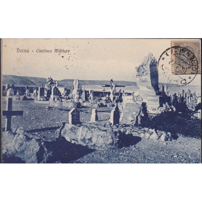 Libia 1922 - Derna cimitero militare