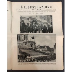 L'illustrazione italiana 29 Maggio 1932 - X con sovracopertina pubblicitaria Waterman