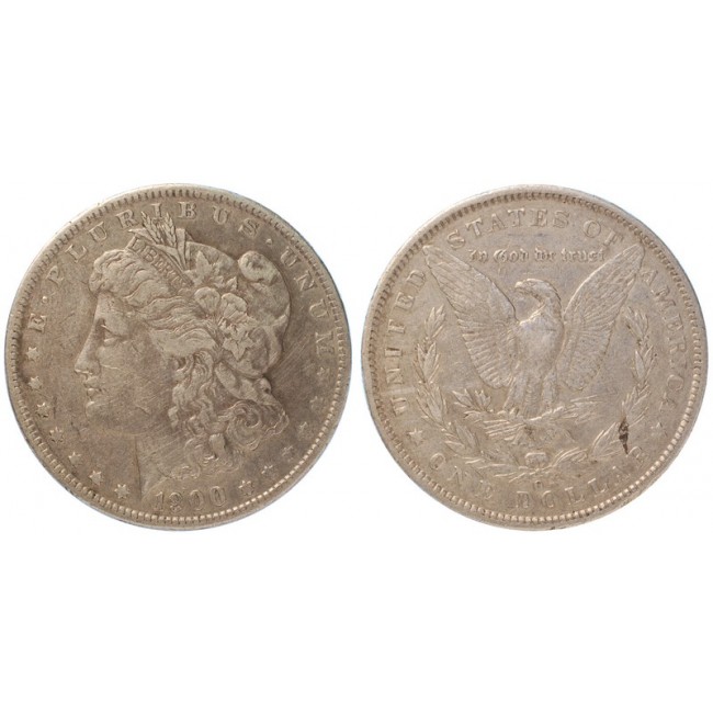 USA Morgan Dollar 1900