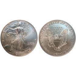 USA Silver Dollar 2000