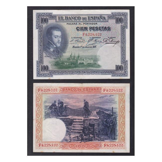 Spagna 100 Pesetas 1925