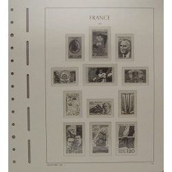 Pagine d'album FRANCIA 1849-1979 (con taschine) LEUCHTTURM