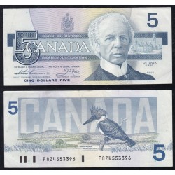 Canada 5 Dollars 1986