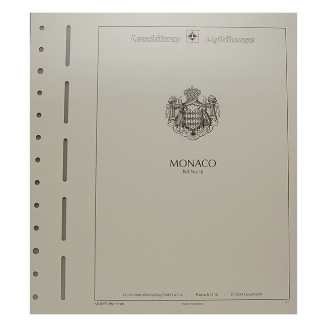 Pagine d'album MONACO