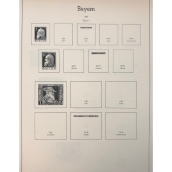 Pagine d'album Bavaria 1849-1920 (19 B)