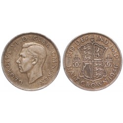Gran Bretagna 1/2 Crown 1946