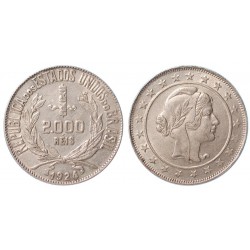 Brasile 2.000 Reis 1924