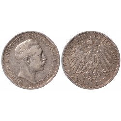 Germania Prussia 2 Mark 1891