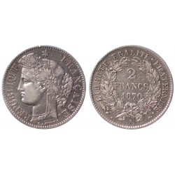 Francia 2 Francs 1870