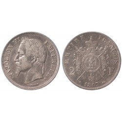 Francia 2 Francs 1867