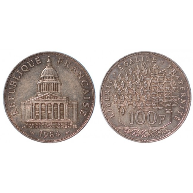 Francia 100 Francs 1984 (Pantheon)