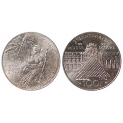 Francia 100 Francs 1993 (Musèe du Luvre)