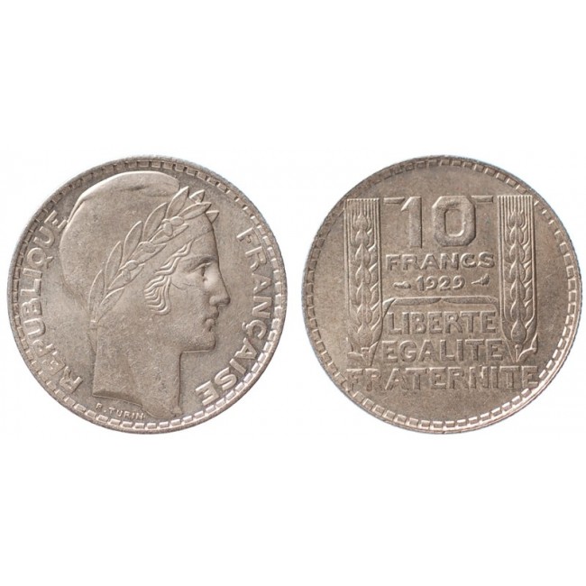 Francia 10 Francs 1929