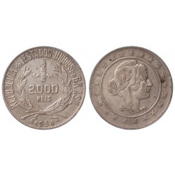 Brasile 2.000 Reis 1934