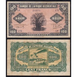 Africa occidentale francese 100 Francs 1942