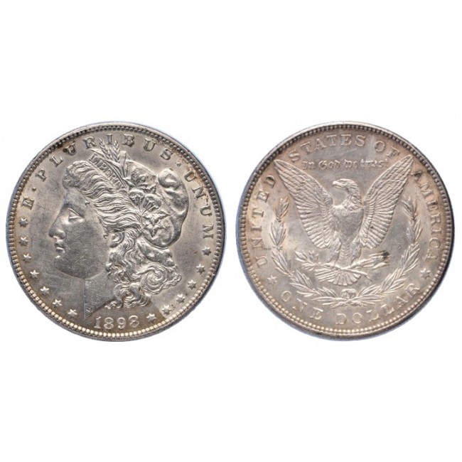 USA Morgan Dollar 1898