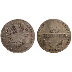Austria 20 Kreuzer 1809