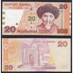 Kyrgistan 20 Som 2002