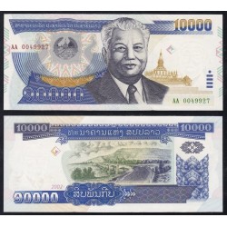 Laos 10.000 Kip 2002